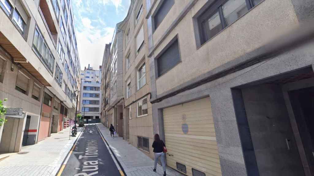 Calle Troncoso en Vigo.