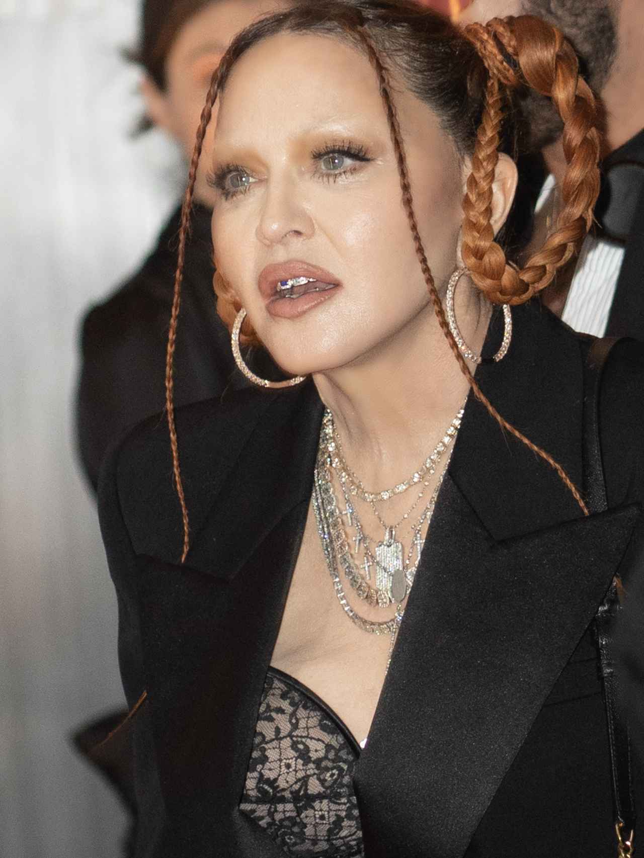 Madonna en una de sus últimas imágenes públicas.
