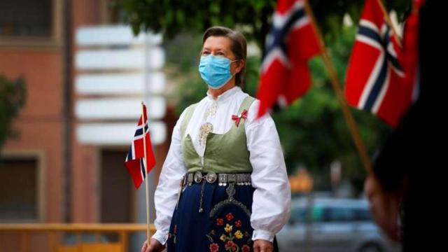 La comunidad noruega en Alfaz celebra cada año el día de la Constitución de su país.