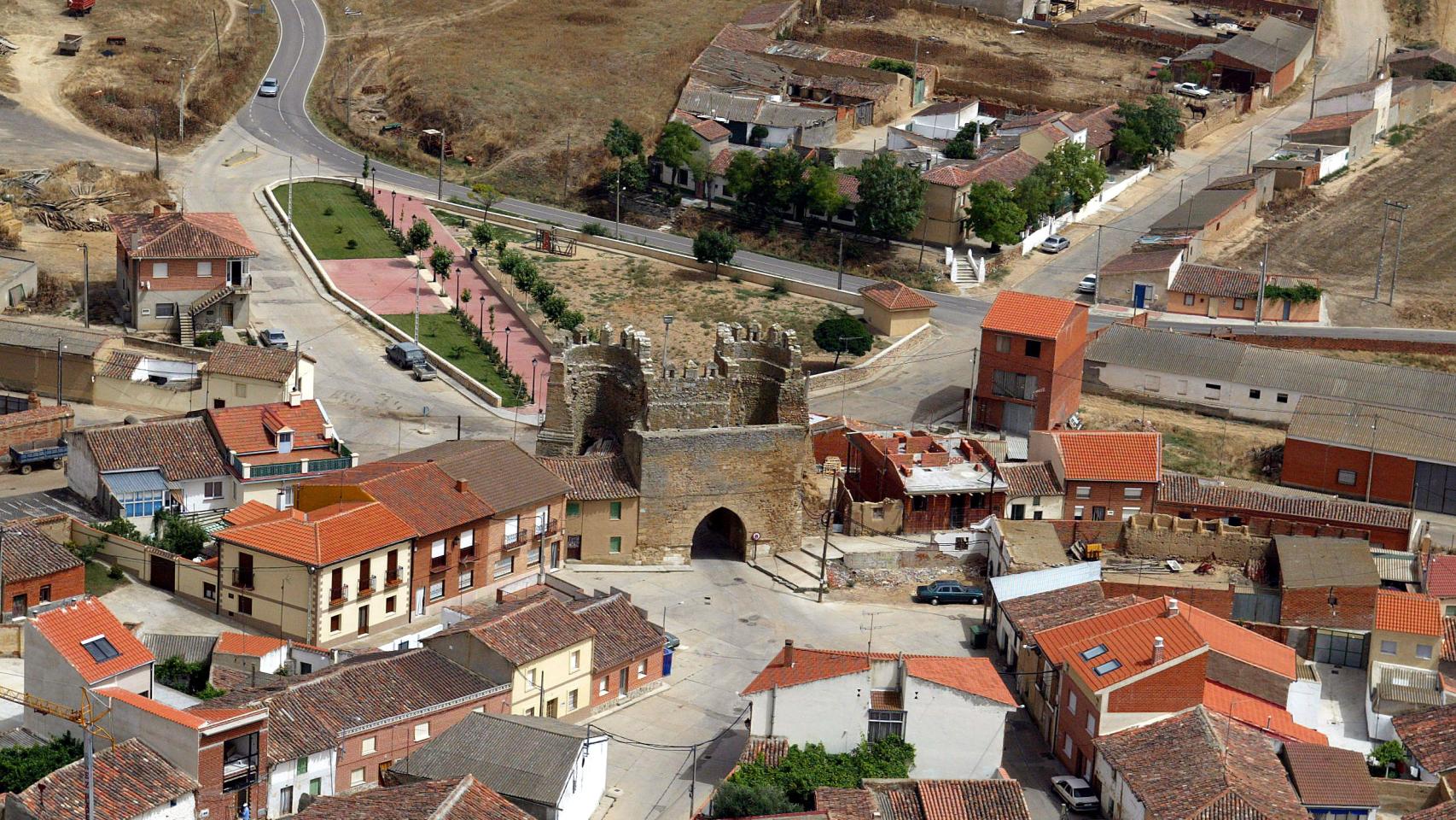 Imagen panorámica de la localidad zamorana de Villalpando.