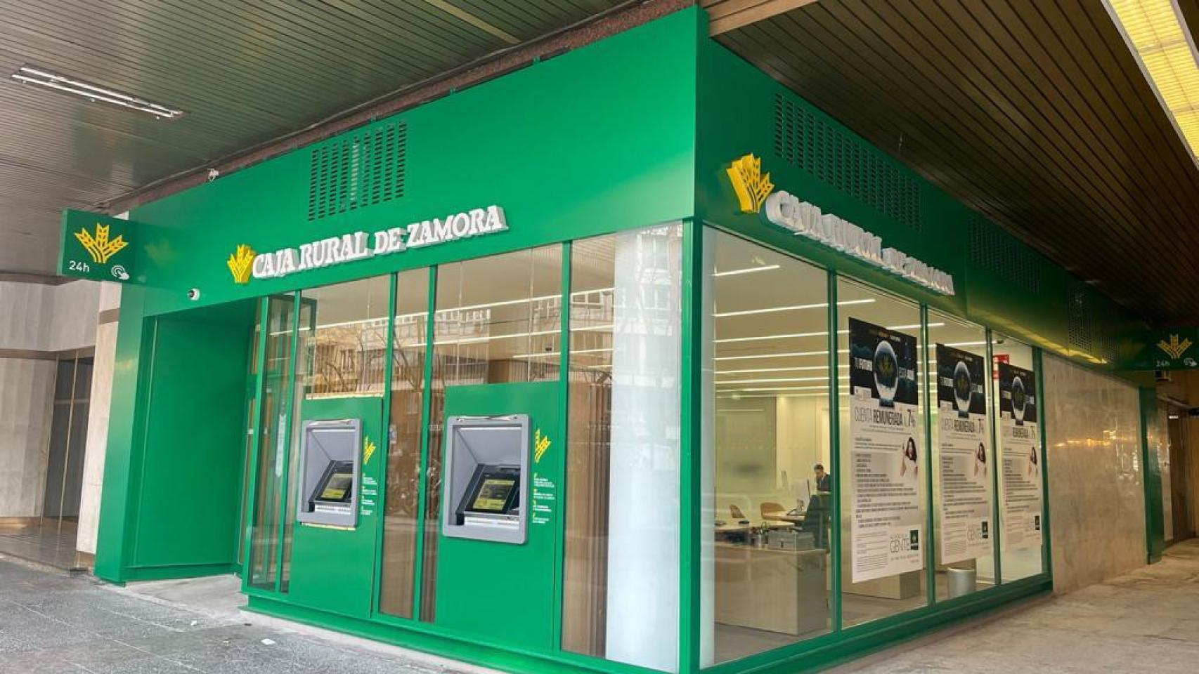Nueva oficina de Caja Rural de Zamora en Madrid