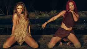 Shakira y Karol G, en la imagen promocional de su nueva canción.
