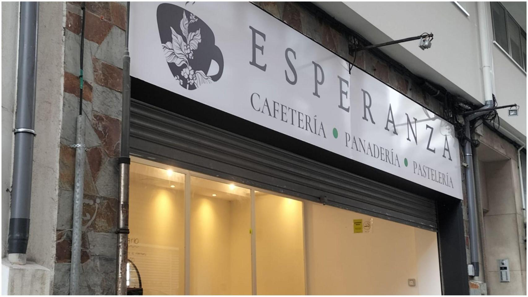 La cafetería Esperanza.