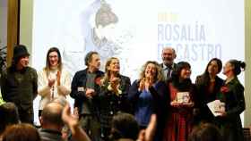 Celebración del Día de Rosalía en la sede de la Diputación de Pontevedra en Vigo.