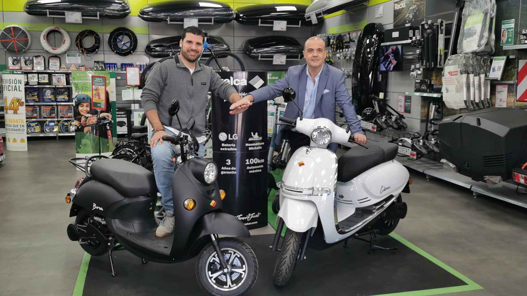 Emilio Froján, CEO de Velca (izda.) y Manuel Estévez, CEO de Feuvert.