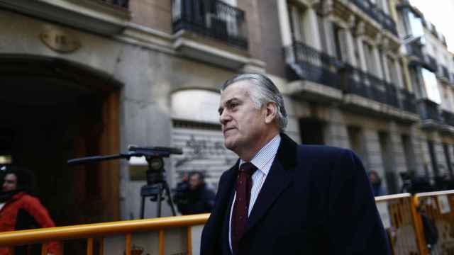 Luis Bárcenas, en Madrid, acude a los juzgados