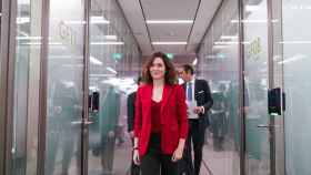La presidenta de la Comunidad de Madrid, Isabel Díaz Ayuso, esta semana en Londres.