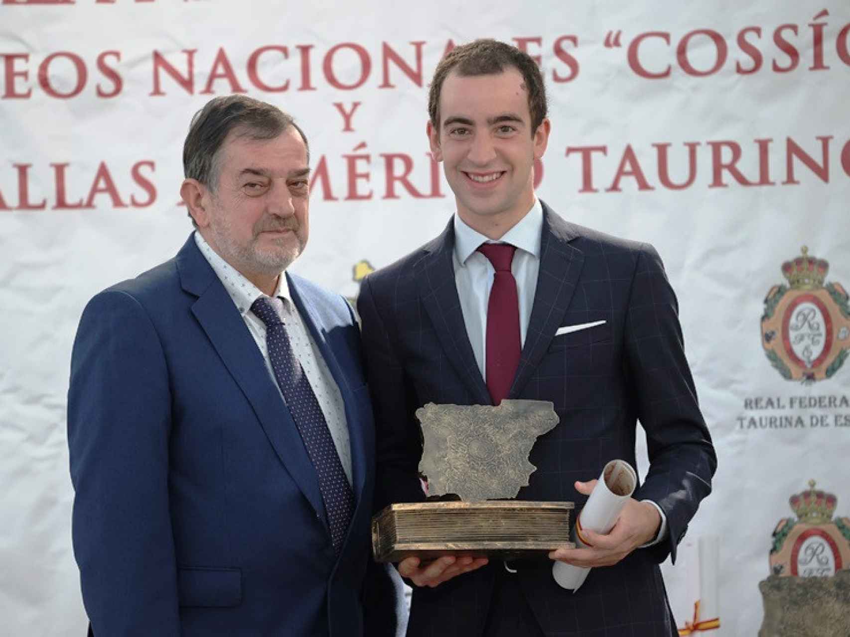 Los premiados por la Real Federación Taurina de España en la Gran Gala del Toreo