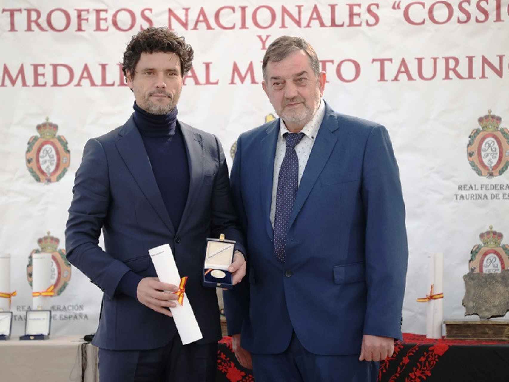 Los premiados por la Real Federación Taurina de España en la Gran Gala del Toreo
