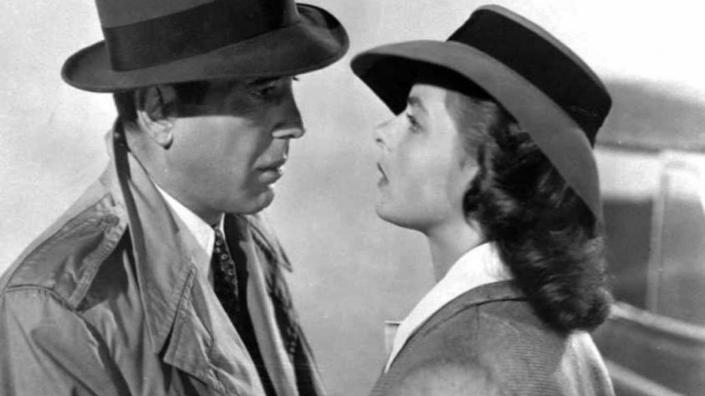 La despedida de Humphrey Bogart e Ingrid Bergman al final de 'Casablanca'
