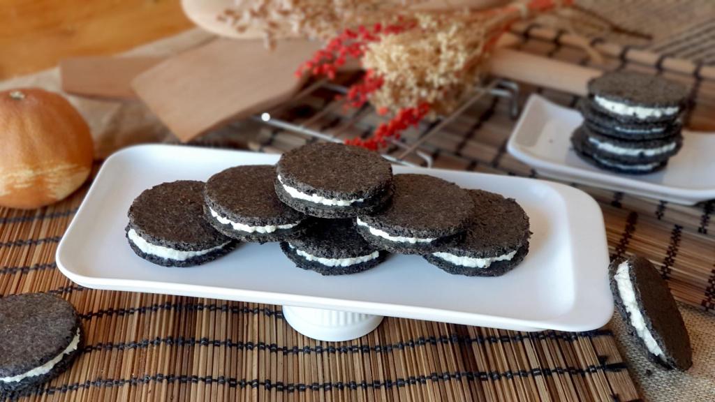 Galletas Oreo saladas, una opción de aperitivo con aceitunas y sin azúcar