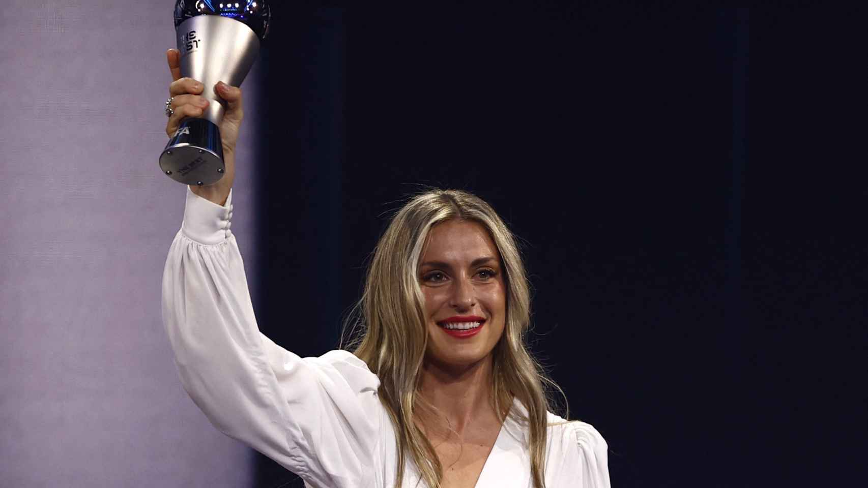 Alexia Putellas, ganadora del premio The Best de la FIFA 2022