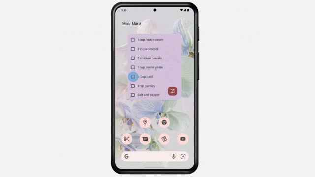 Nuevo widget de Google Keep para Android