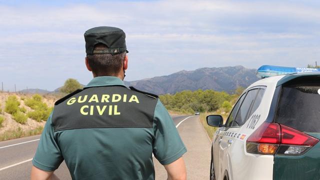 Imagen de archivo de un guardia civil