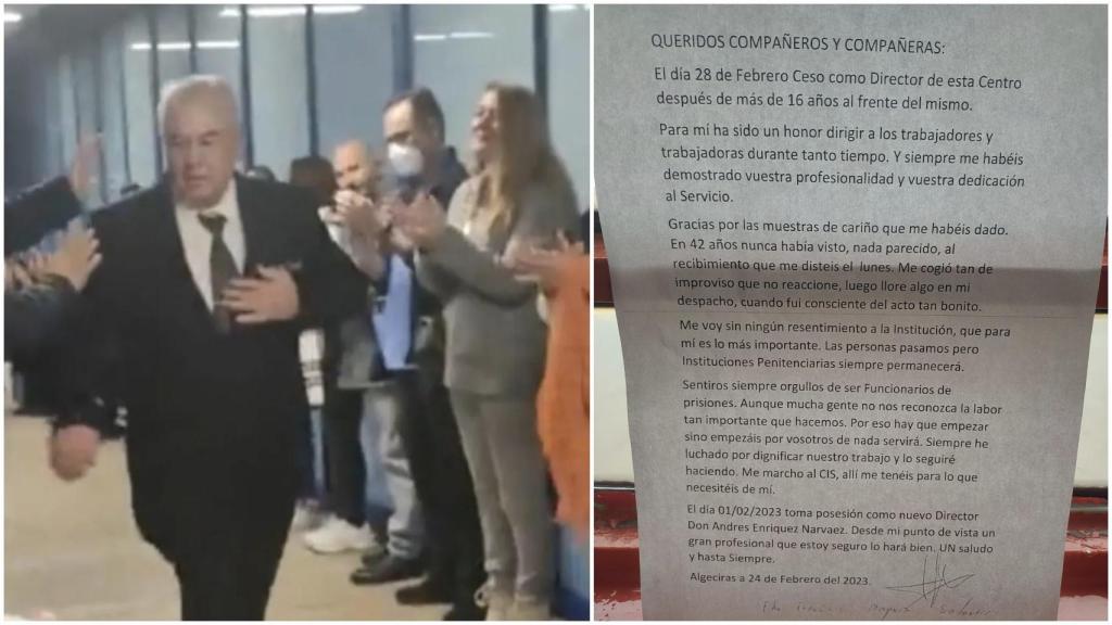 La ovación que recibió la semana pasada en su despedida, y la carta.