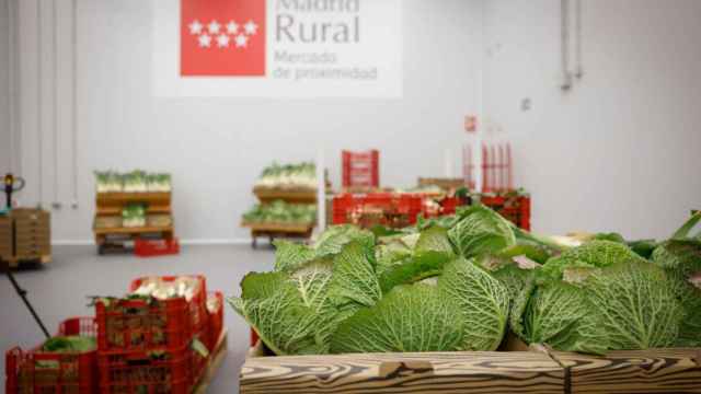 Imagen del interior de Madrid Rural, el nuevo mercado agrícola situado en Fuenlabrada.