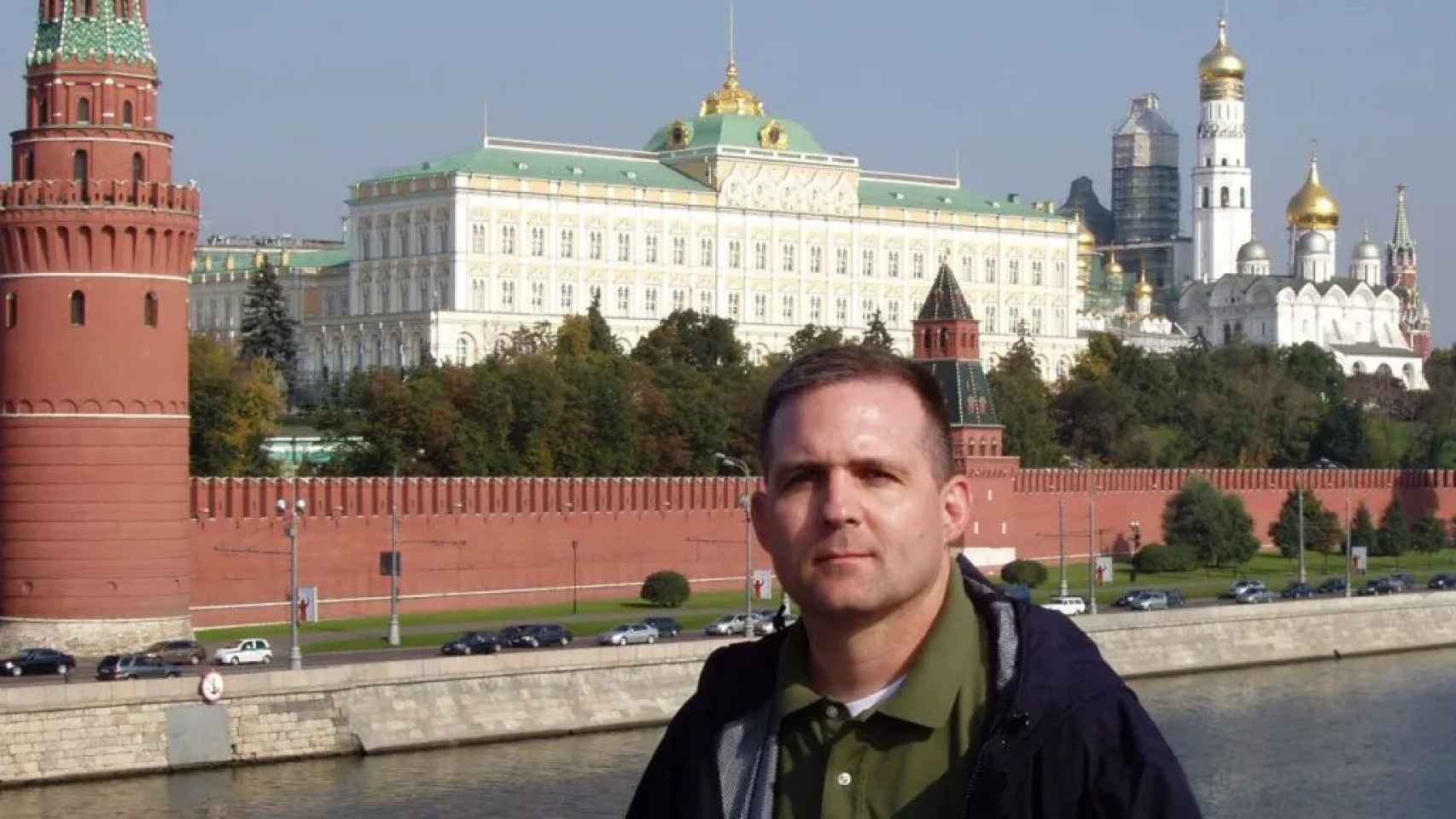 Paul Whelan en Moscú, en una fotografía publicada por la Infantería de Marina de 2006.