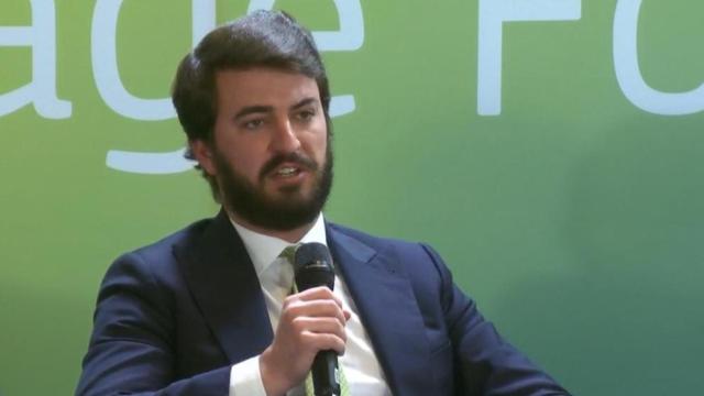 García-Gallardo en su intervención en Bruselas