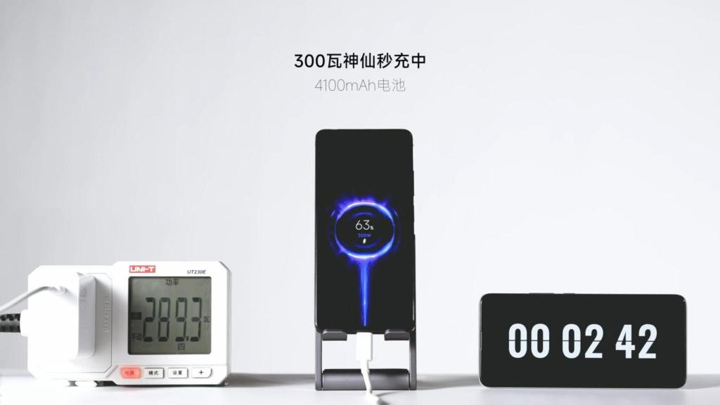 La nueva carga rápida de 300 W de Redmi