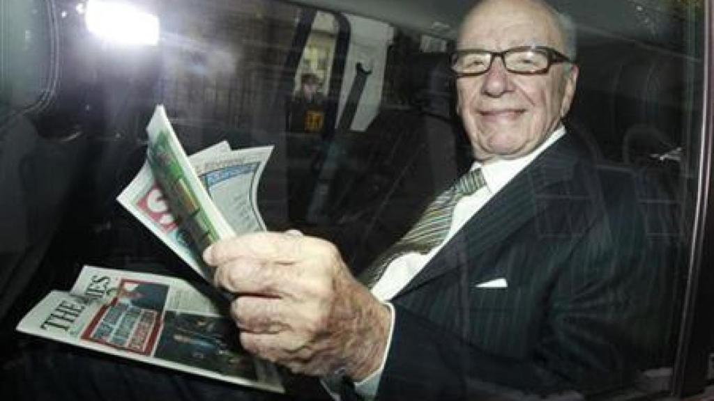 El presidente de la FOX Rupert Murdoch.