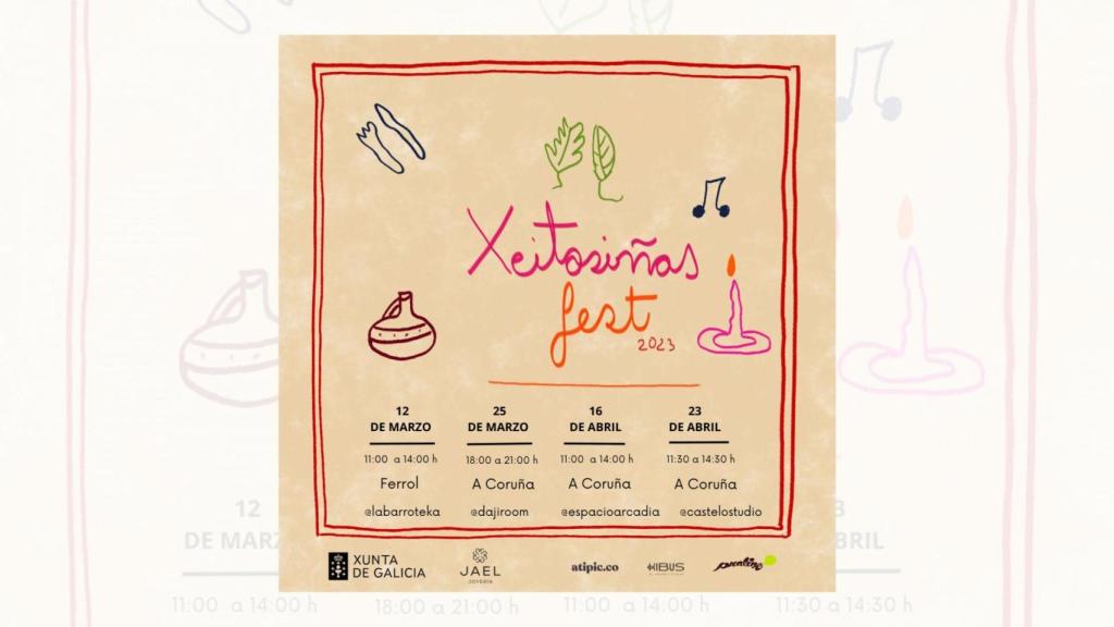 Xeitosiñas Fest, el evento pensado para mujeres y madres que se celebrará en A Coruña y Ferrol