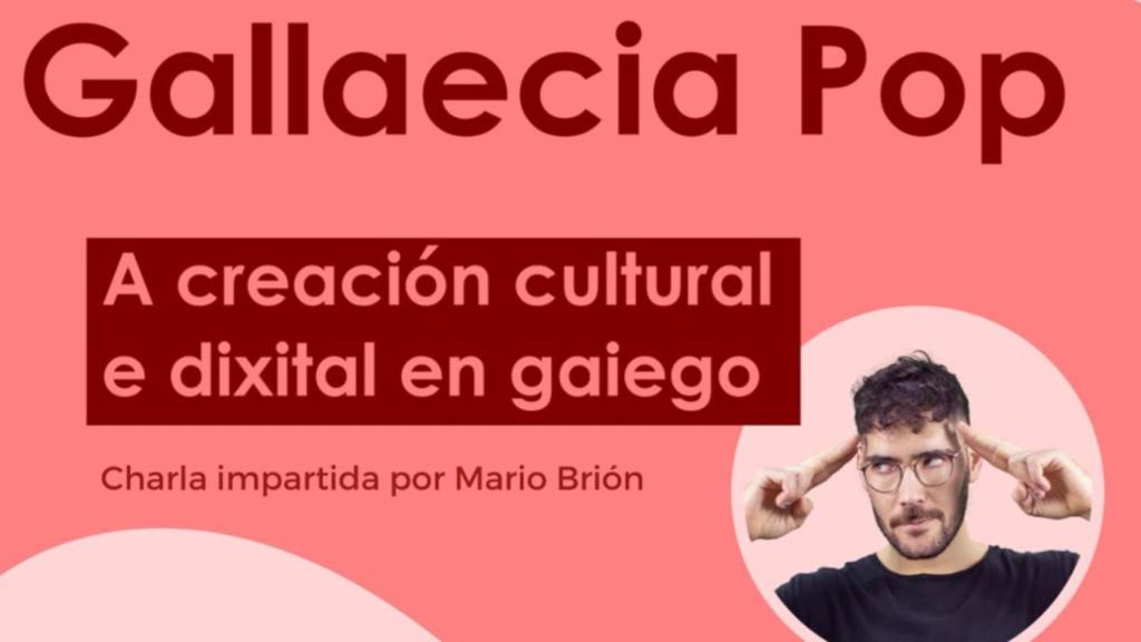 Charla de creación en gallego con Mario Brión.