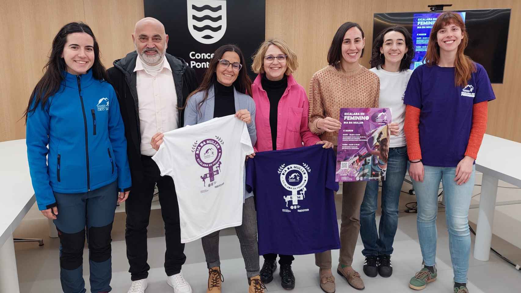 Presentación de ‘Escalada en Feminino’.