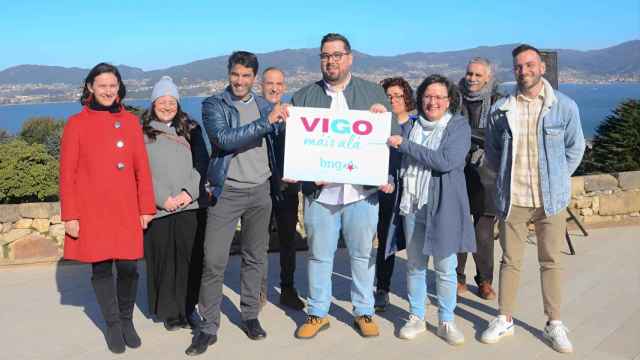 Presentación de los primeros nombres de la lista del BNG de Vigo a las elecciones municipales del 28 de mayo.