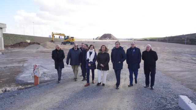 Visita a las obras de la Plataforma Logística de Salamanca