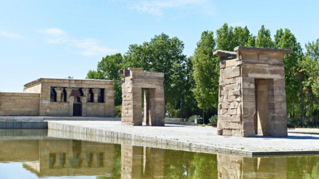 Templo de Debod en Madrid.