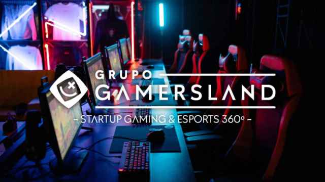Imagen con el logo del Grupo Gamersland, que desarrolla varias líneas de negocio.