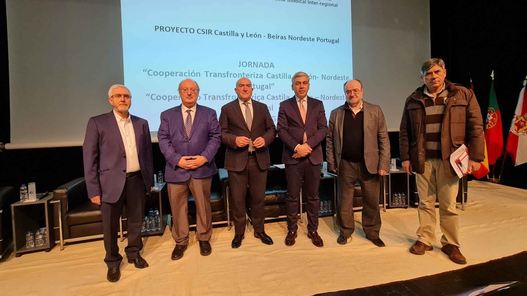 Imagen de la jornada 'Cooperación Transfronteriza Castilla y León-Nordeste Portugal'