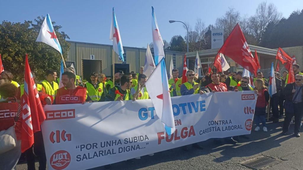 Imagen de una de las protestas del pasado mes de febrero