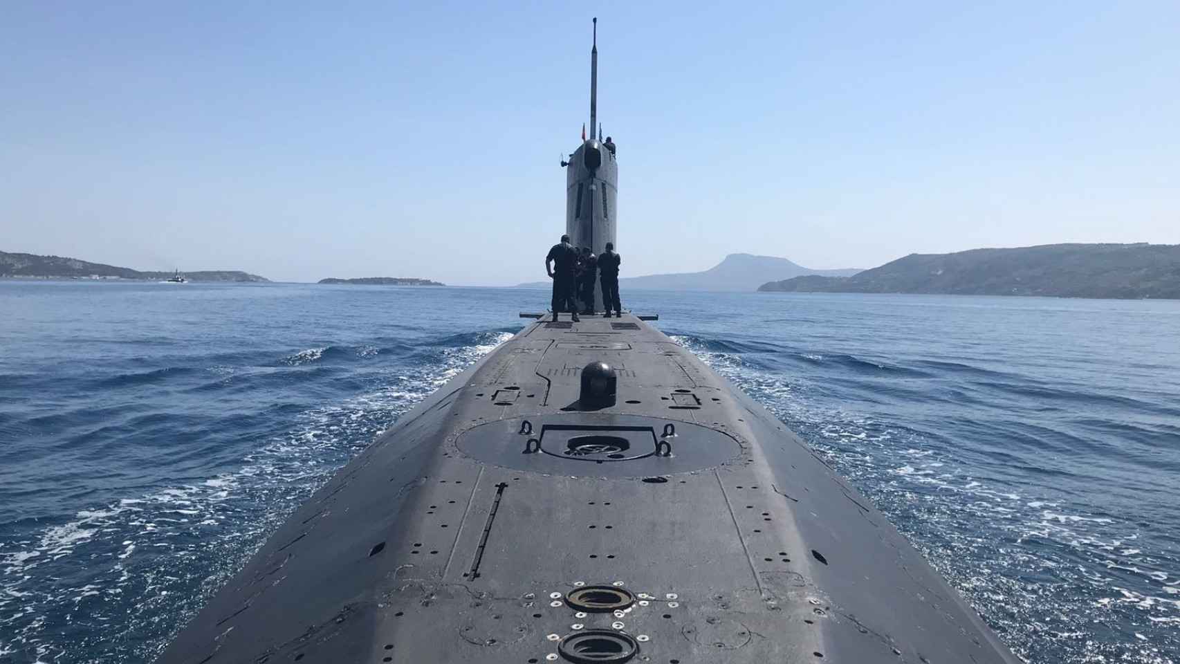 El submarino S-73 Mistral