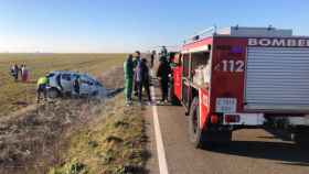 ARCHIVO - Imagen de un accidente en la provincia de Zamora.