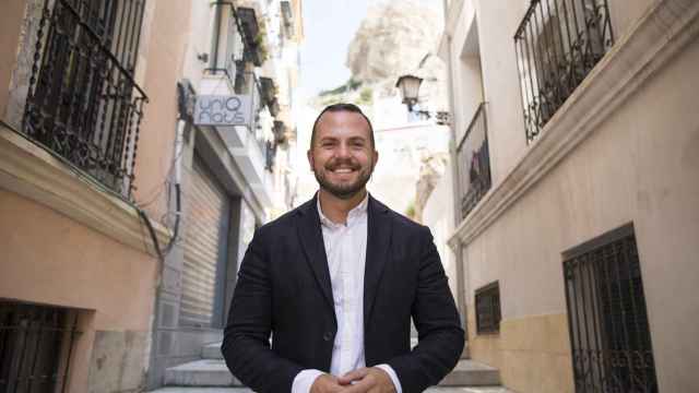 El concejal y candidato a la Alcaldía de Alicante por Compromís, Rafa Mas.