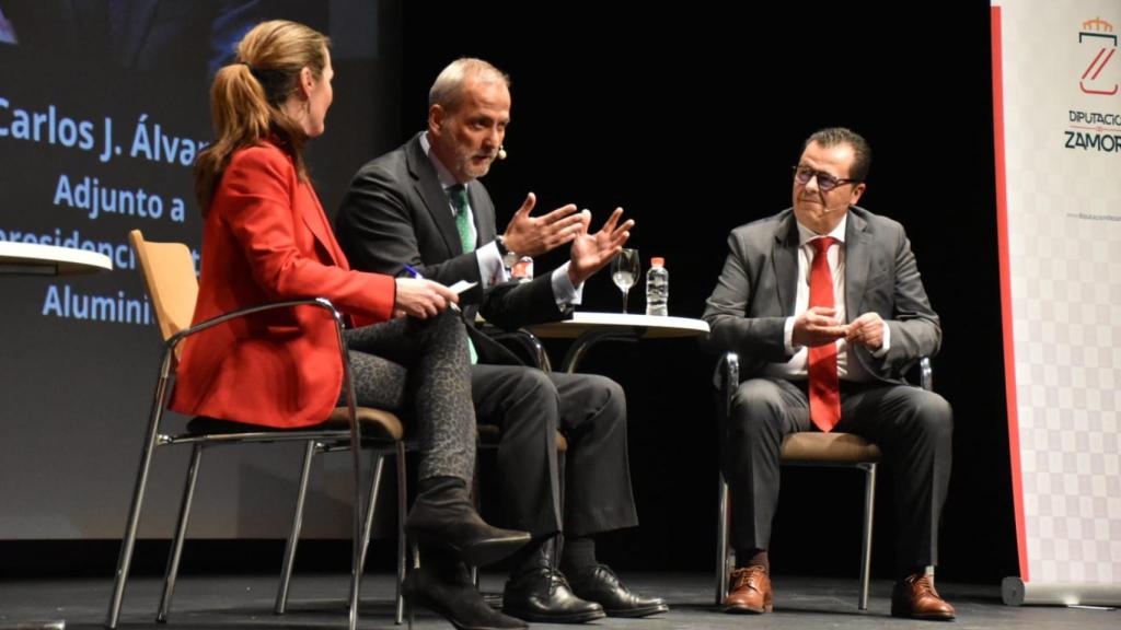 Carlos J. Álvarez, adjunto a presidencia en Latem Aluminium, y Fernando Fregeneda, socio gerente de Quesería La Antigua