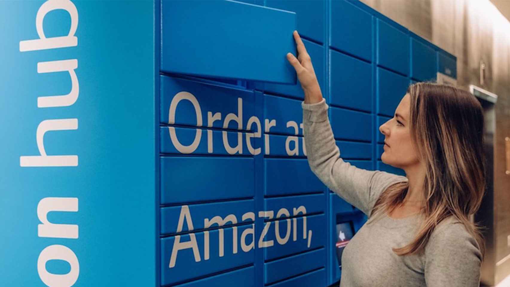 Los Amazon Hub Lockers nos permiten recoger nuestros paquetes