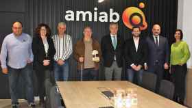 Fundación Eurocaja Rural entrega la ayuda 'WORKIN' a la Asociación AMIAB.