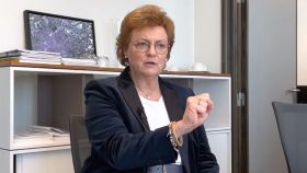 Monika Hohlmeier, presidenta del Comité de Control Presupuestario del Parlamento Europeo, en su despacho de Bruselas.