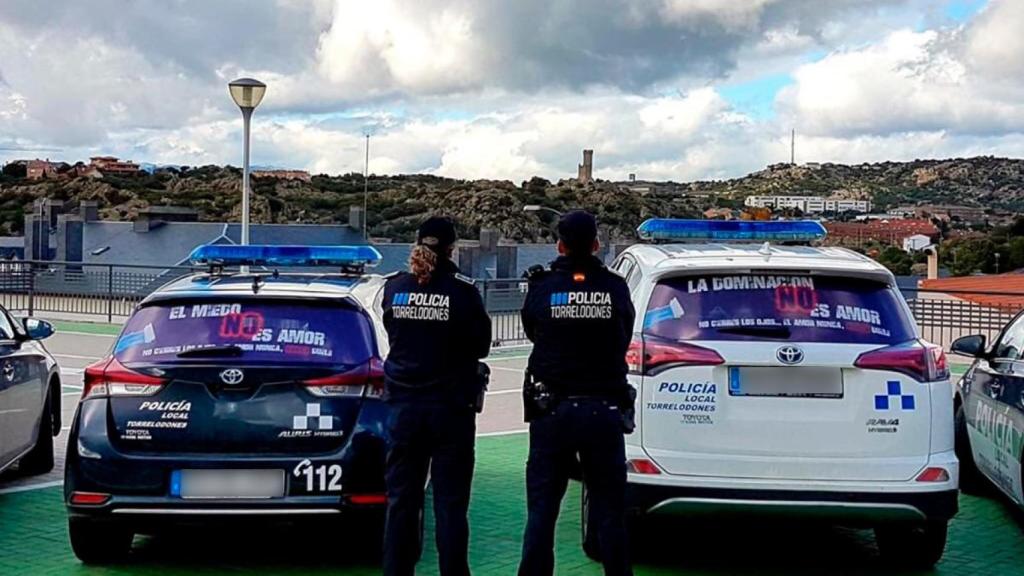 Agentes de la Policía Local de Torrelodones.