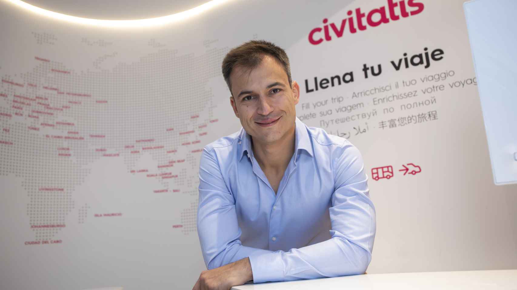 Alberto Gutiérrez, fundador y CEO de Civitatis.