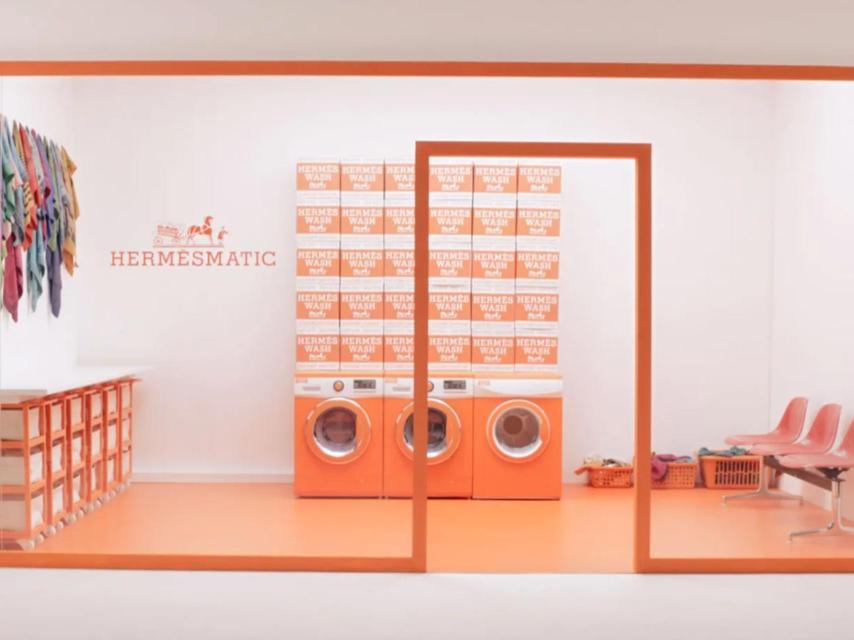 La lavanderia de Hermès en 2017.