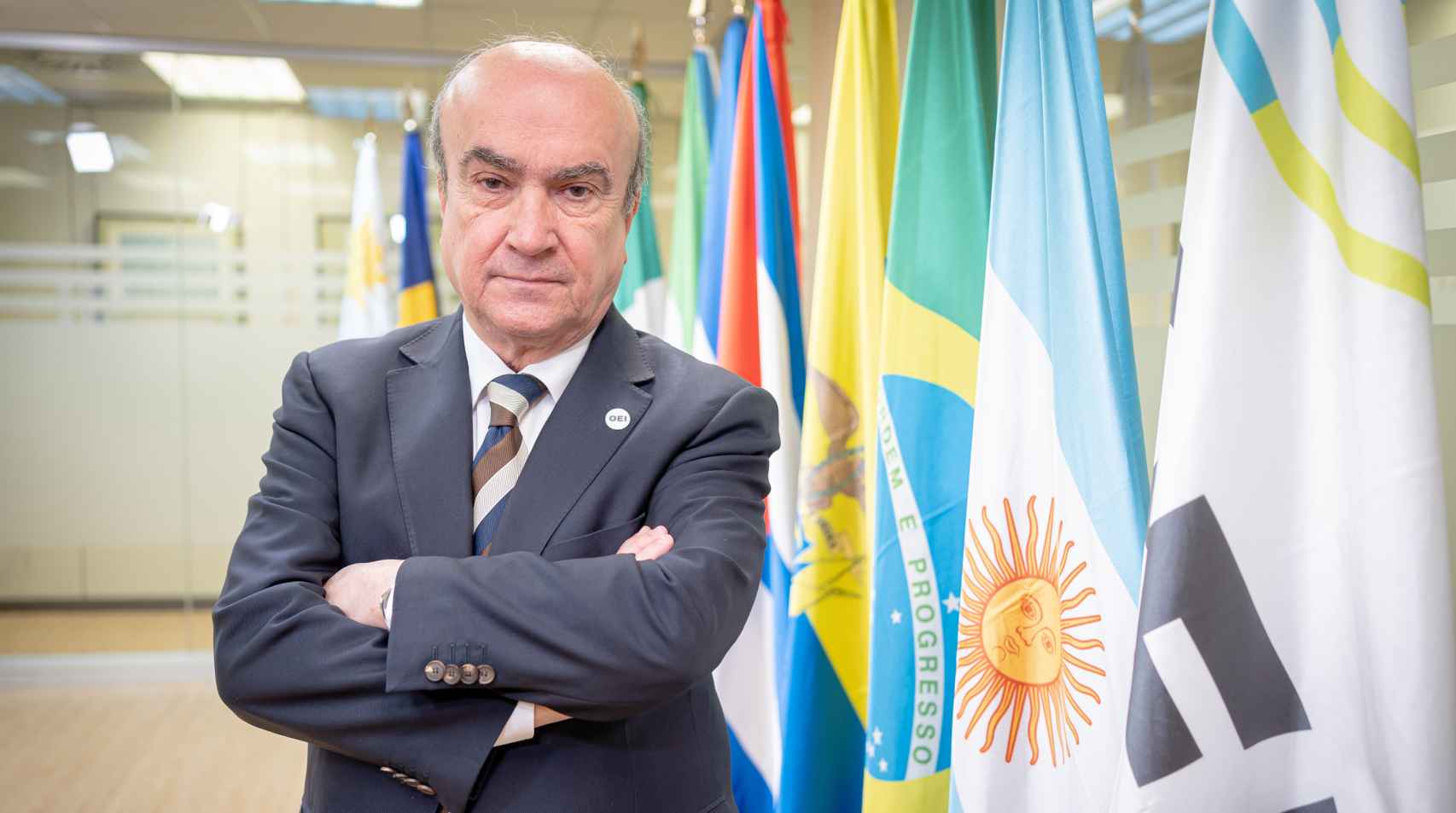 Mariano Jabonero posa para ENCLAVE ODS