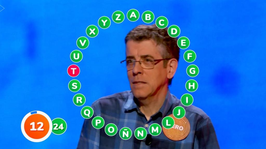 Jero Hernández, en Pasapalabra.