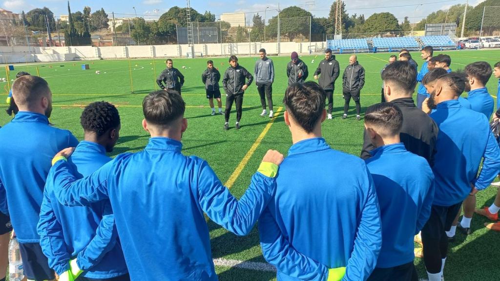Entrenamiento del Intercity, en imagen de archivo.