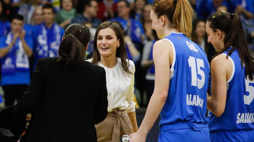La reina Letizia el 8 de marzo de 2020.