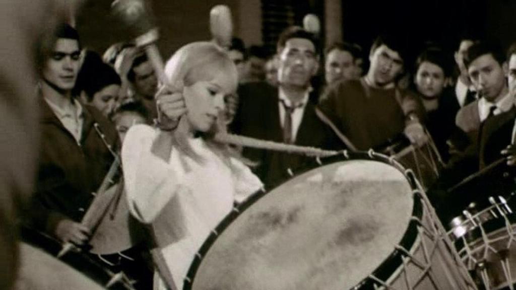 Geraldine Chaplin en una imagen de 'Peppermint frappé' (Carlos Saura, 1967)