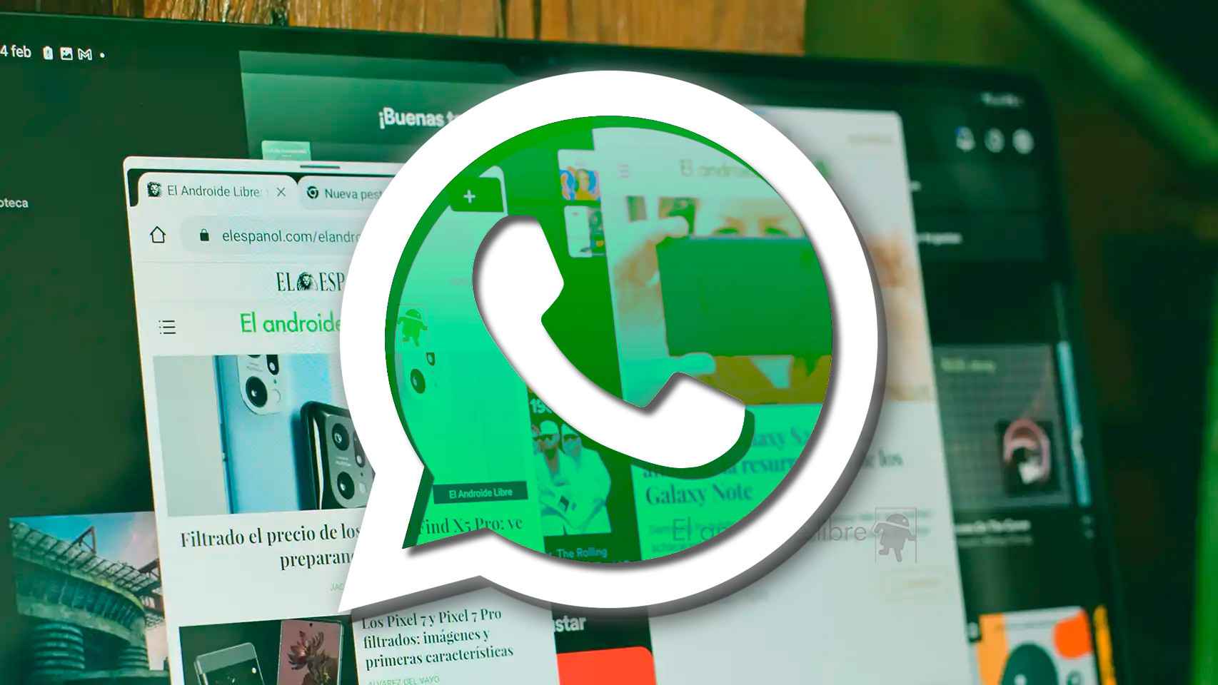 WhatsApp para tablets se actualiza con una interfaz infinitamente mejorada