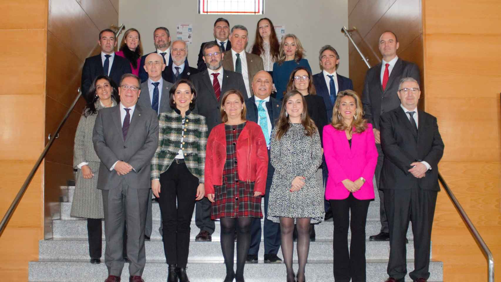 Reunión técnica en la sede de la Delegación del Gobierno de Extremadura.